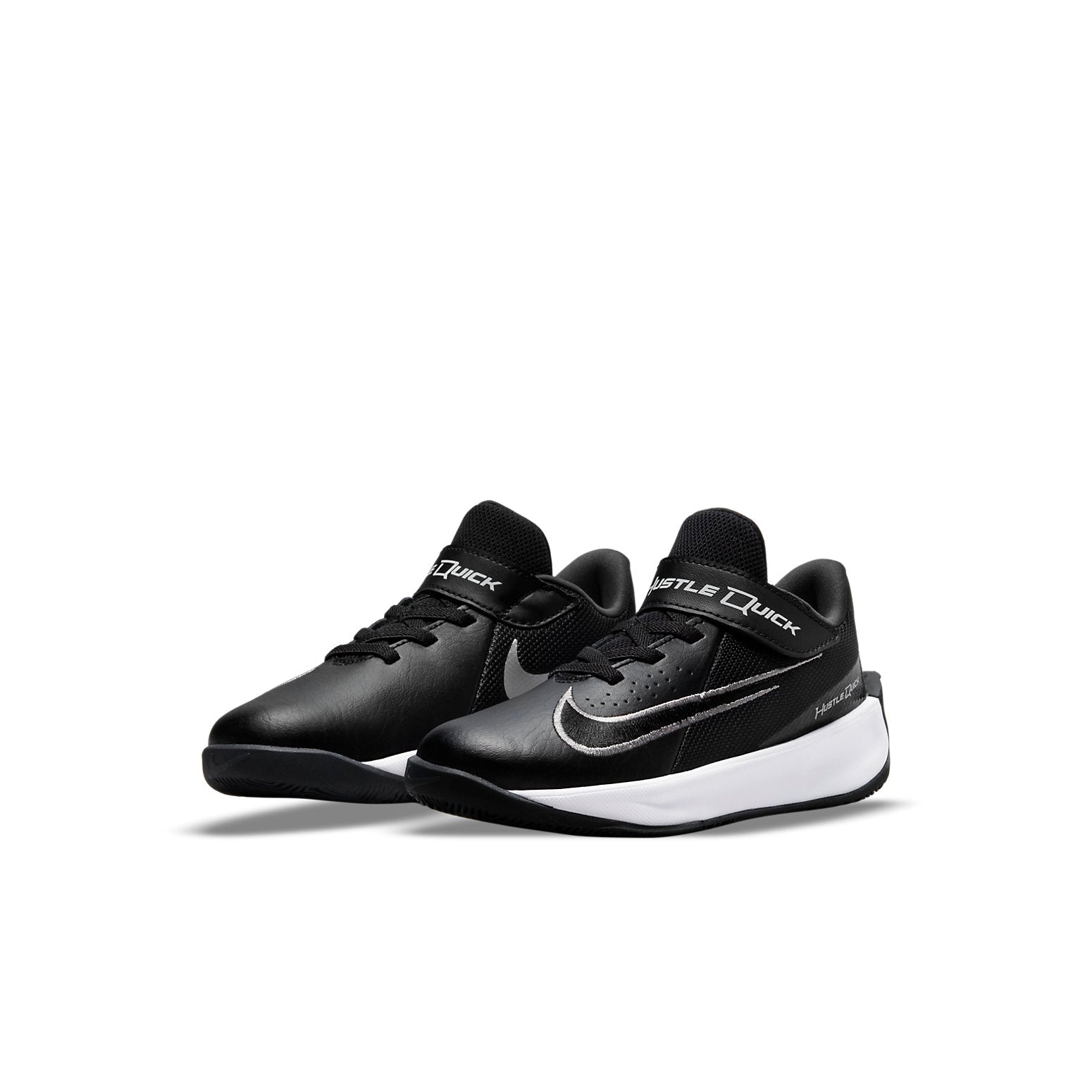 (PS) Nike Team Hustle Quick 3 'Black White' DA2782-002