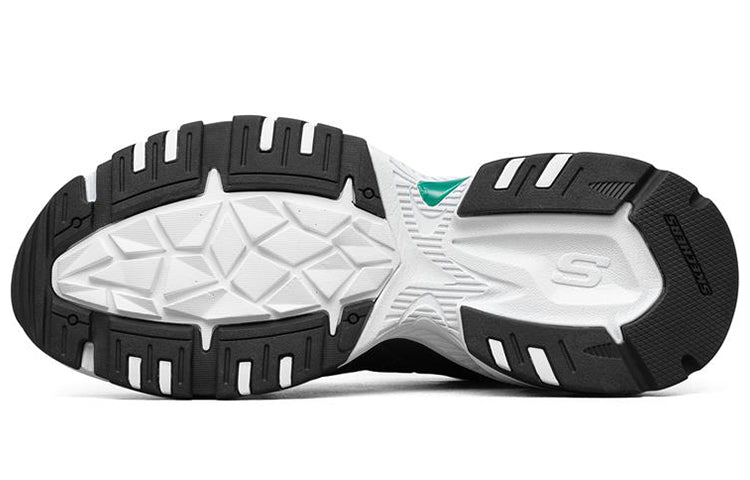 Skechers Stamina V2 Low-Top Running Shoes Black/Green/White 237163-BKGR