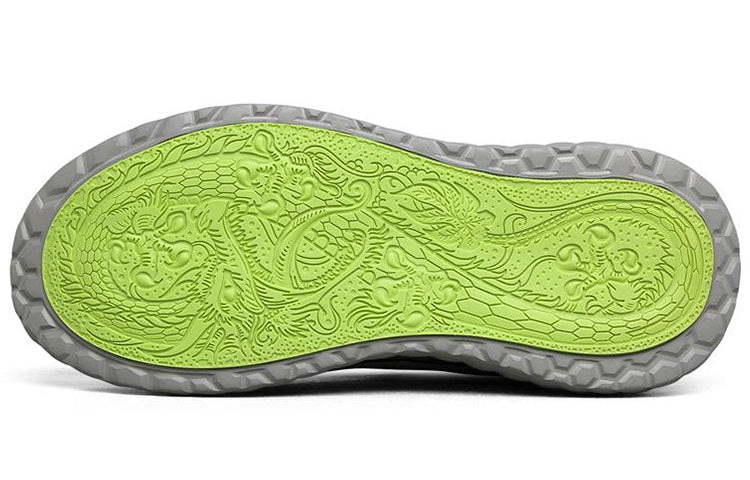 Skechers Monster Emperor Sports Shoes Grey/Green 237141-GRY