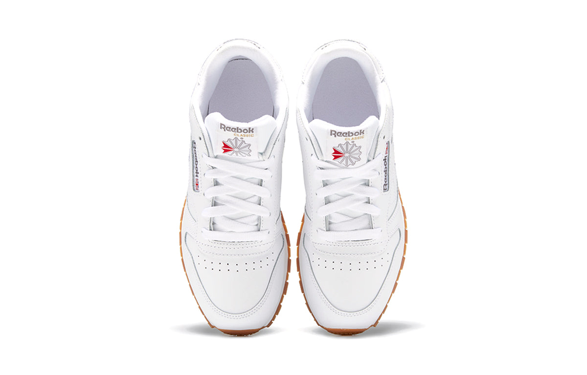 (GS) Reebok Classic Leather J 'White Gum' V69624