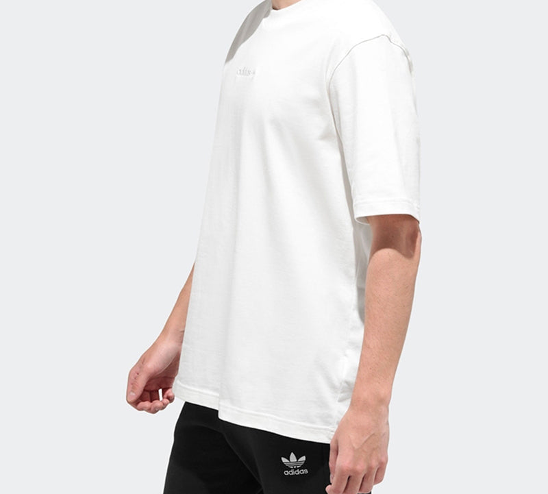 adidas originals Embroidered Logo Short Sleeve White GL6149