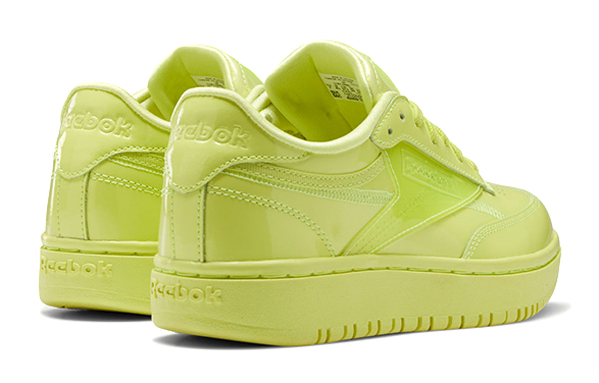 (WMNS) Reebok Cardi B x Coated Club C Double 'High Vis Green' H02568