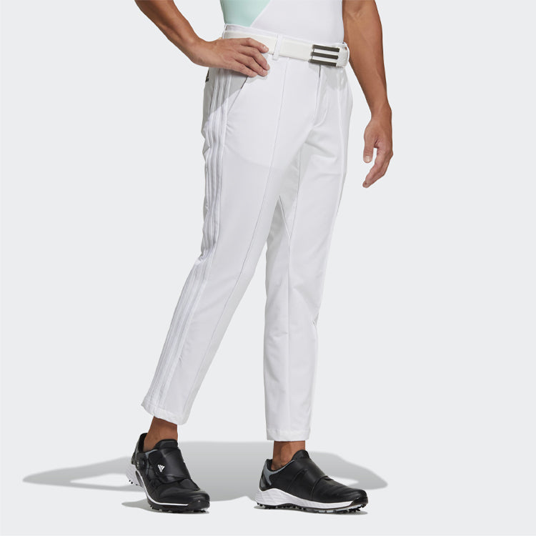 adidas Tr Tiro 9 Pants Loose Belt Loop Sports Long Pants White GM3644