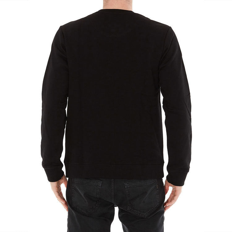 Men's KENZO Tiger Head Pattern Long Sleeves Pullover Black FA55SW1264Z5-99