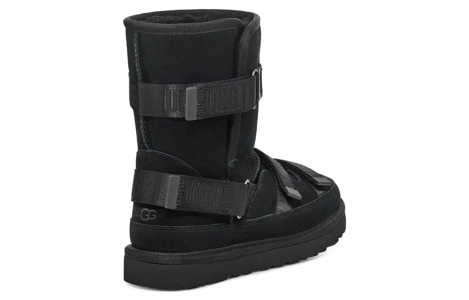 (WMNS) UGG Classic Short Hybrid 1133470-BLK