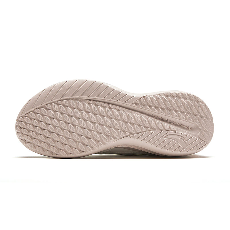 (WMNS) ANTA Running Series Sneakers 'White Silver Pink' 922415523-1