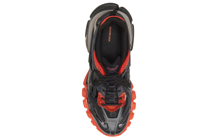 Balenciaga Track.2 Trainer 'Black Red Grey' 568614W2GN31350
