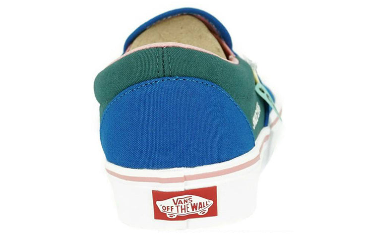 Vans ComfyCush Slip-On Casual Skateboarding Shoes Unisex Blue VN0A3WMD2R6