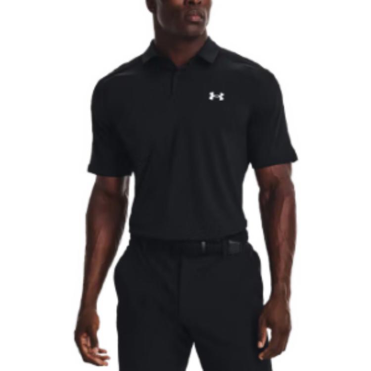 Under Armour Iso-Chill Polo Shirts 'Black' 1370090-001
