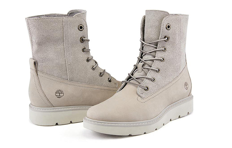 (WMNS) Timberland Auth Teddy Fleece 'Winter White Nubuck' A1S7GW
