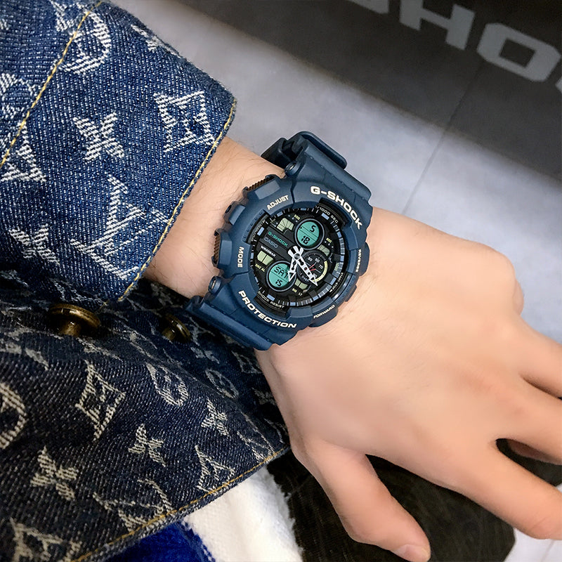 CASIO G-Shock Analog-Digital 'Blue' GA-140-2APRBS