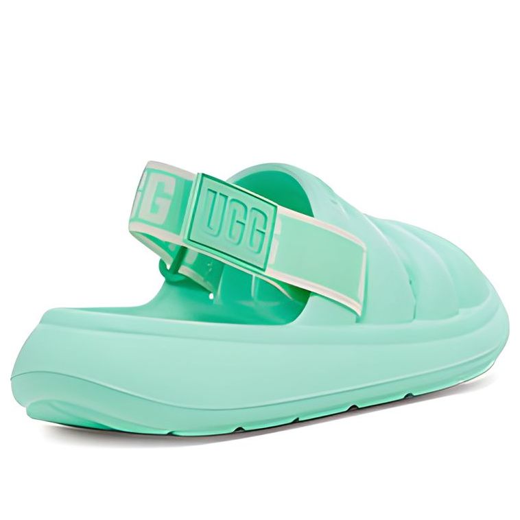 (WMNS) UGG Fluff Yeah Slide 'Emerald Green' 1126811-PEMR
