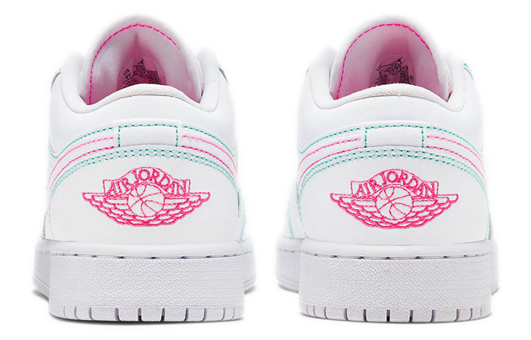 (GS) Air Jordan 1 Low 'Aurora Green' 554723-101
