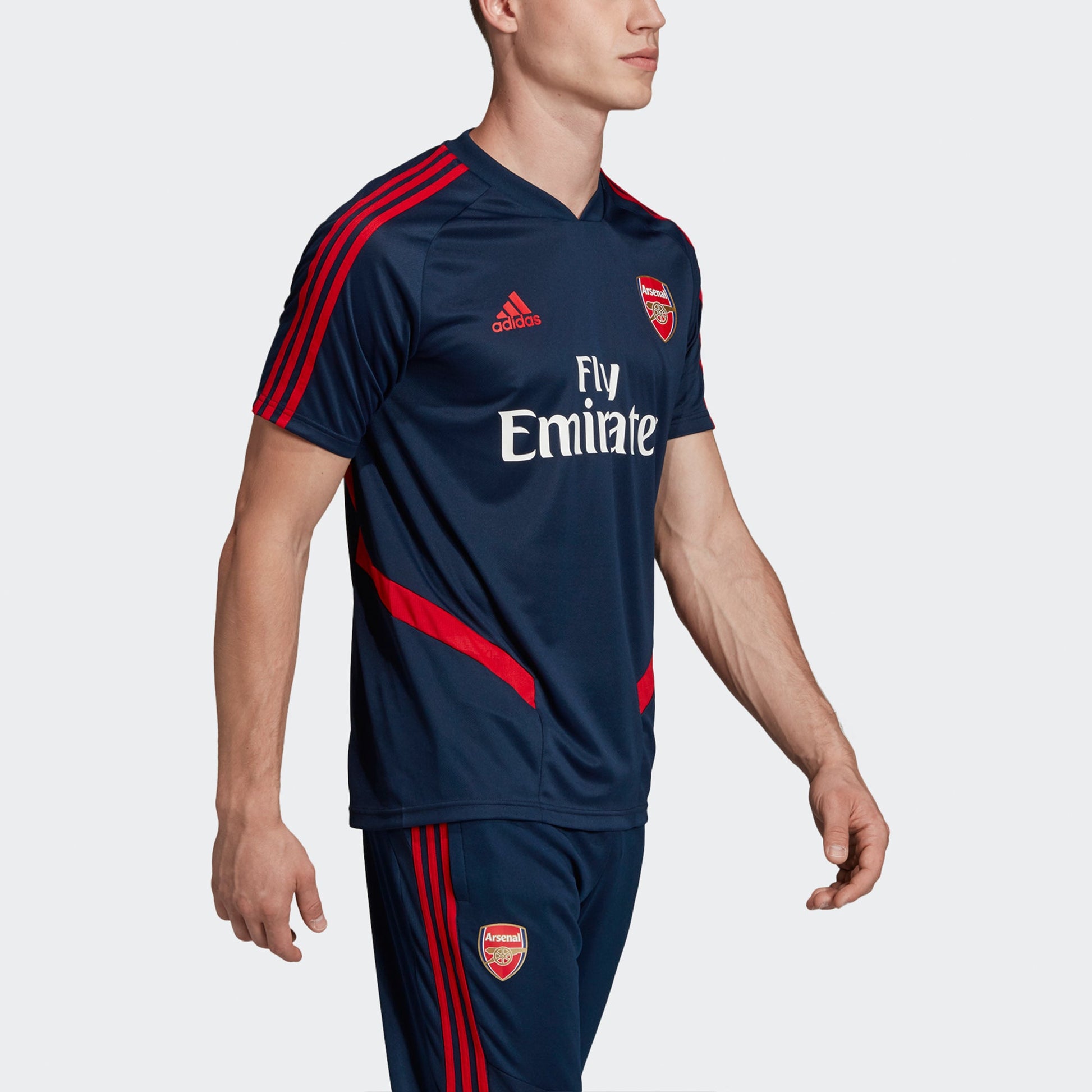 adidas Arsenal TR Jersey 'Navy Blue Red' EH5700