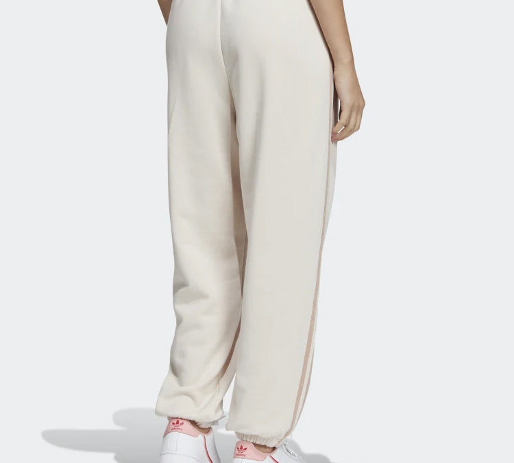 (WMNS) adidas Cuffed Sweatpants 'Linen' GM6699