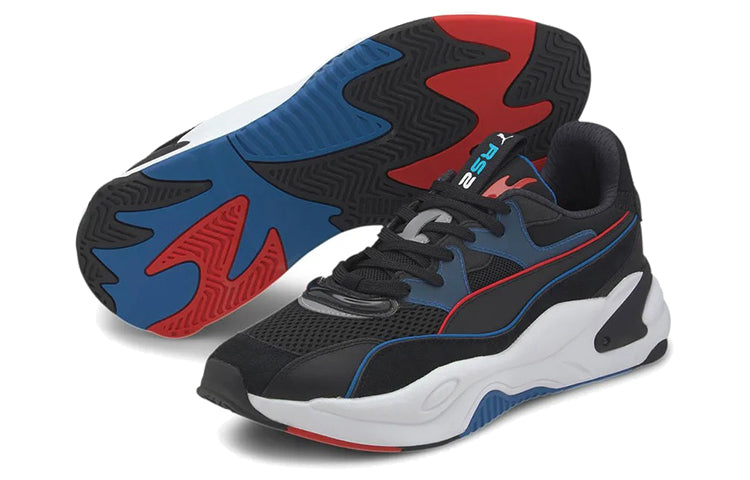 PUMA Rs-2K Internet Exploring Low-top Running Shoes Black/Blue 373309-09