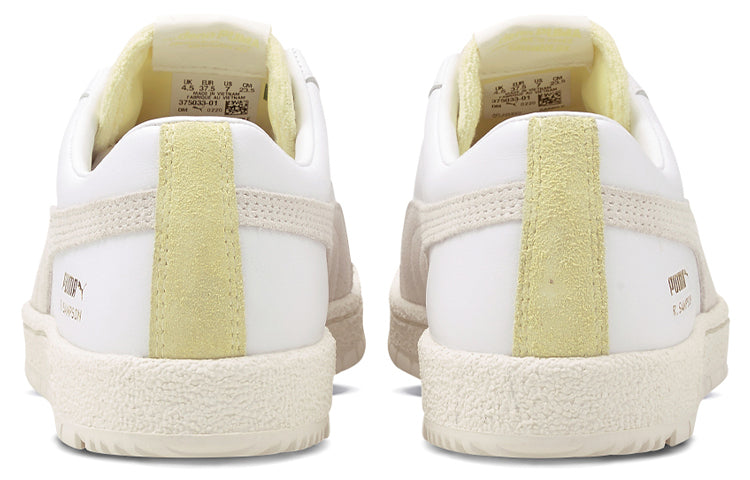 (WMNS) PUMA Ralph Sampson 70 Lo For Casual Shoes White/Yellow 375033-01