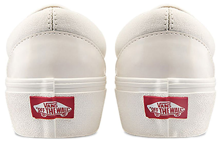 Vans Karina Rozunko x Slip-On Platform SF 'Patent Marshmallow' VN0A3MVC25K