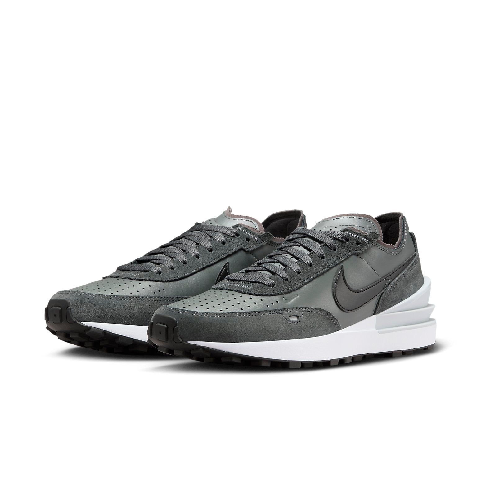 Nike Waffle One Leather 'Iron Grey' DX9428-003
