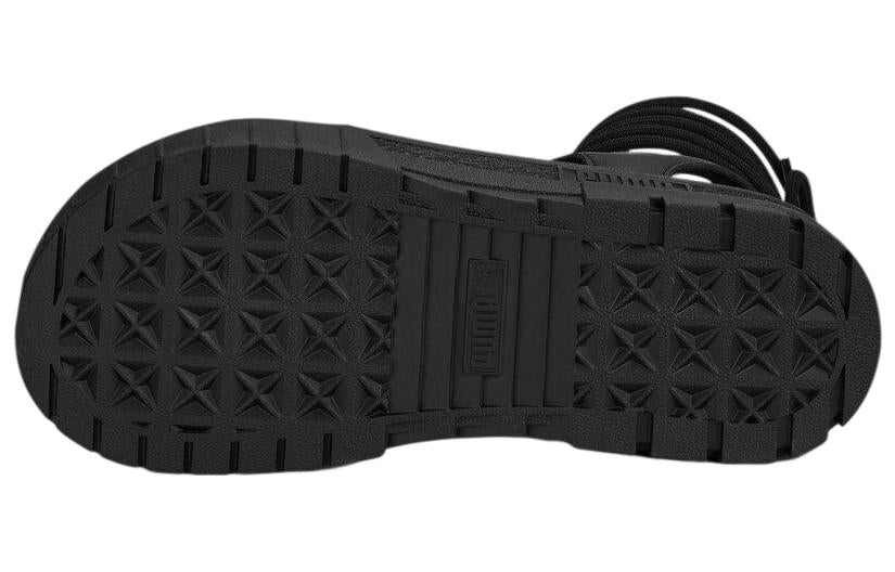 (WMNS) PUMA Mayze Sandal Laces 'Black' 388950-02