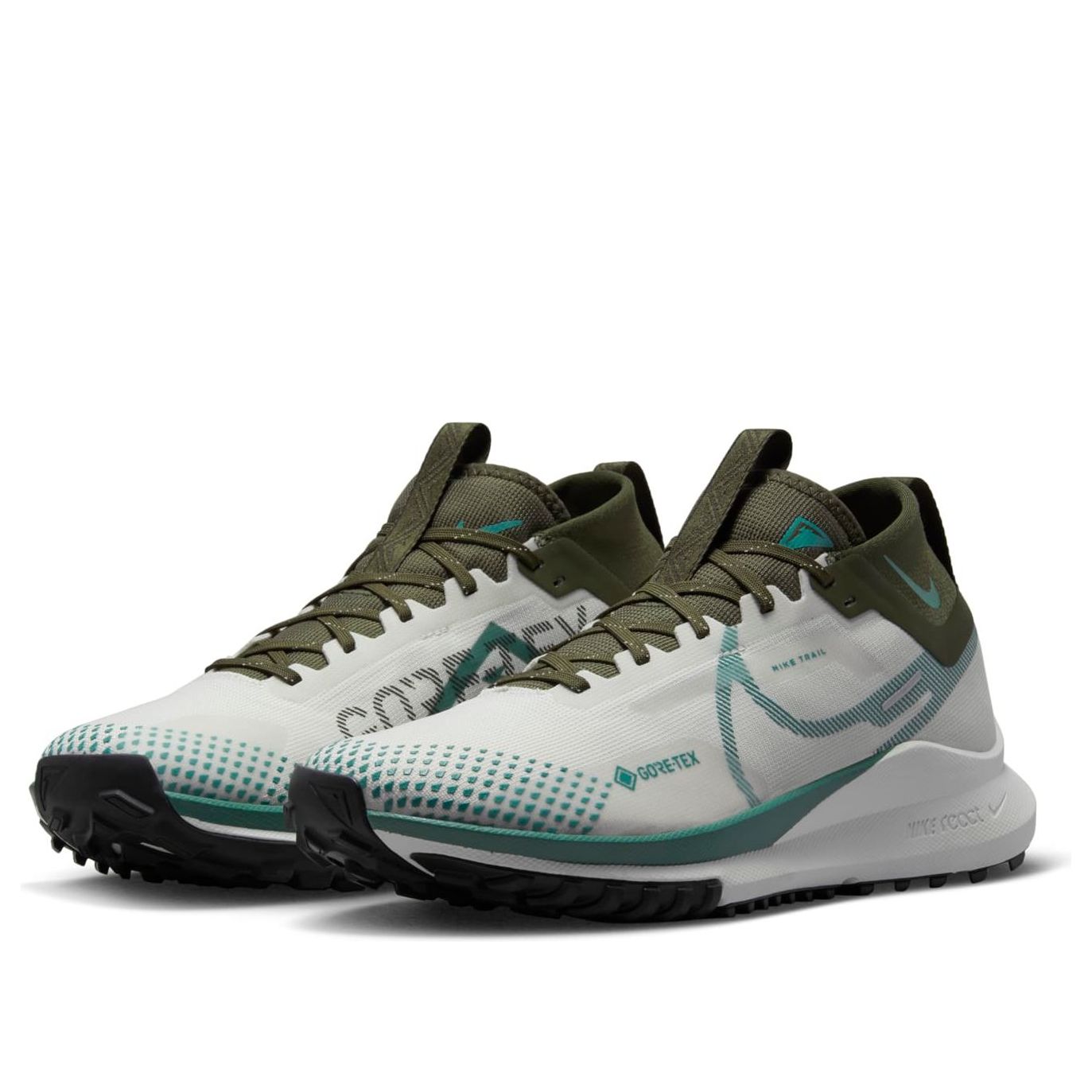 Nike React Pegasus Trail 4 GTX 'Light Bone Cargo Khaki' FB2193-001