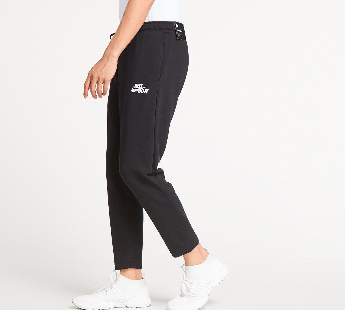 Nike Straight Casual Drawstring Sports Long Pants Black AJ2330-010