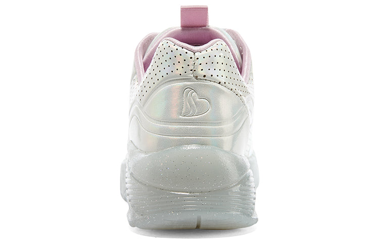 (GS) Skechers Uno Ice Shoes 'White Pink' 310448L-WSL