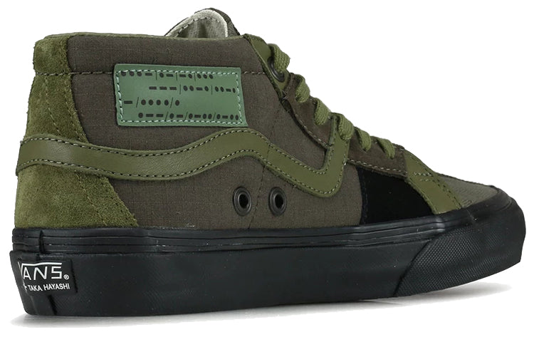 Vans Taka Hayashi x Vault TH 138 Mid LX Green VN0A45K7VTQ1