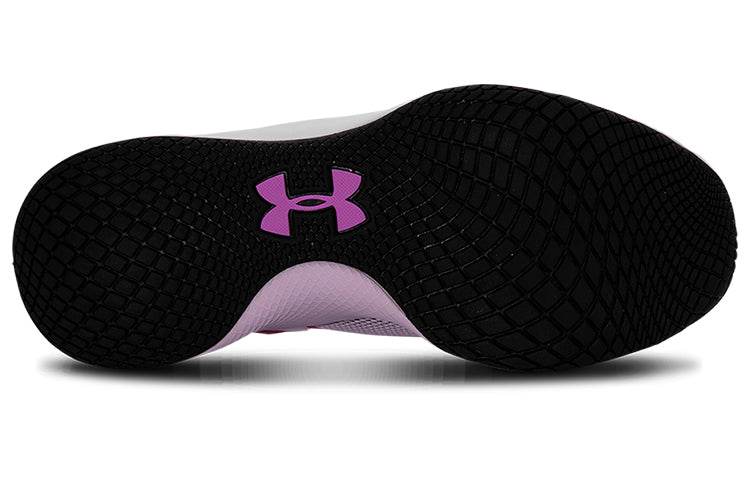 (WMNS) Under Armour Charged Breathe Trainer 2 Lux Sports Shoes Purple 3023597-500