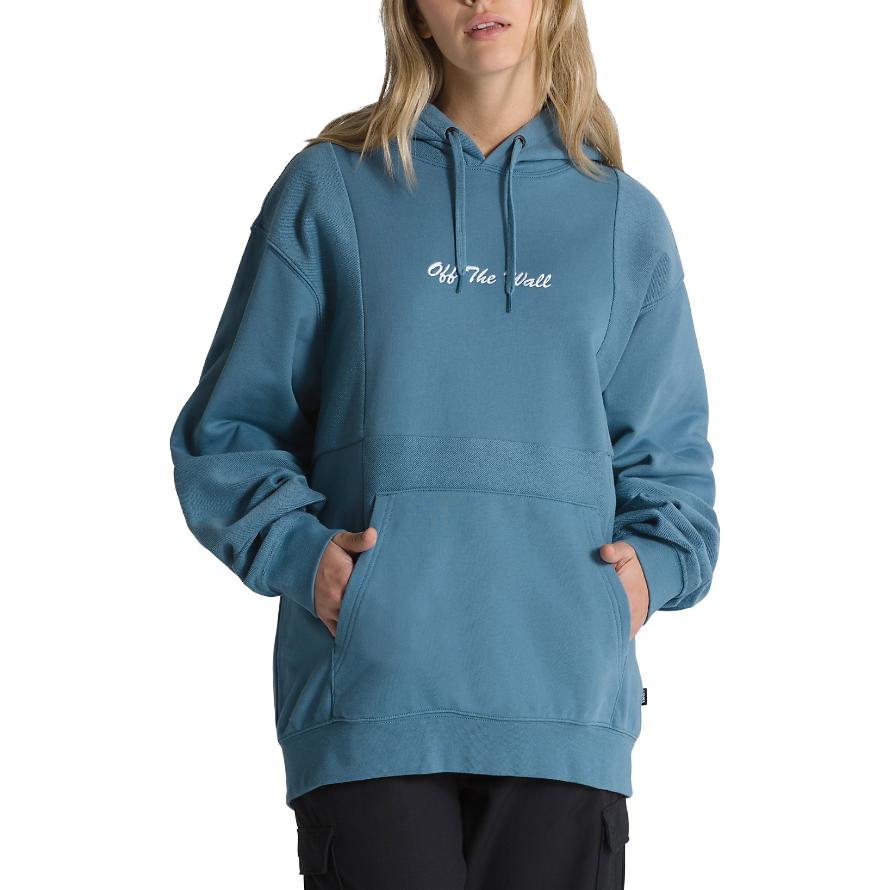 Vans Blocked Pullover Hoodie 'Bluestone' VN0008HCJCN