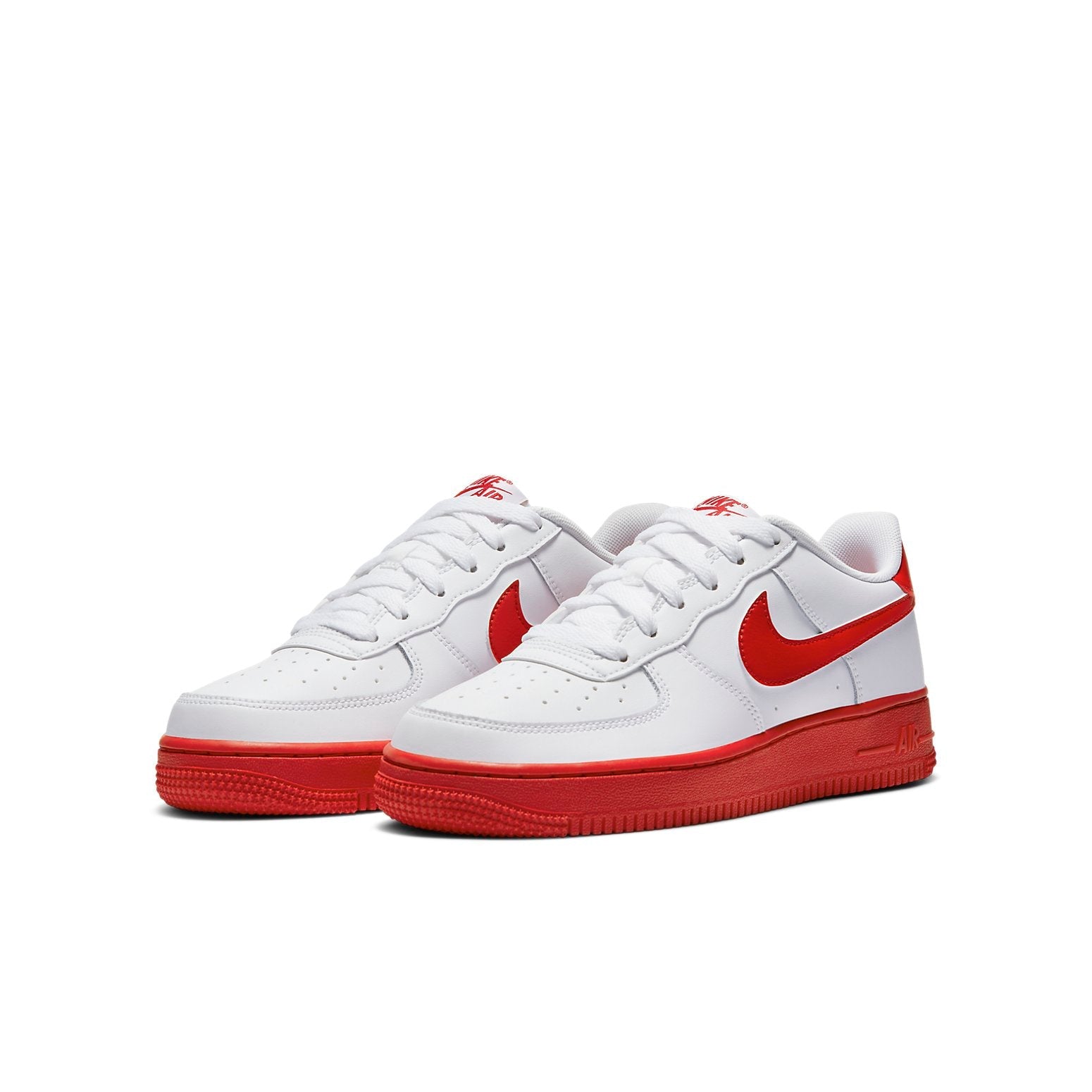 (GS) Nike Air Force 1 'White Red Sole' CV7663-102