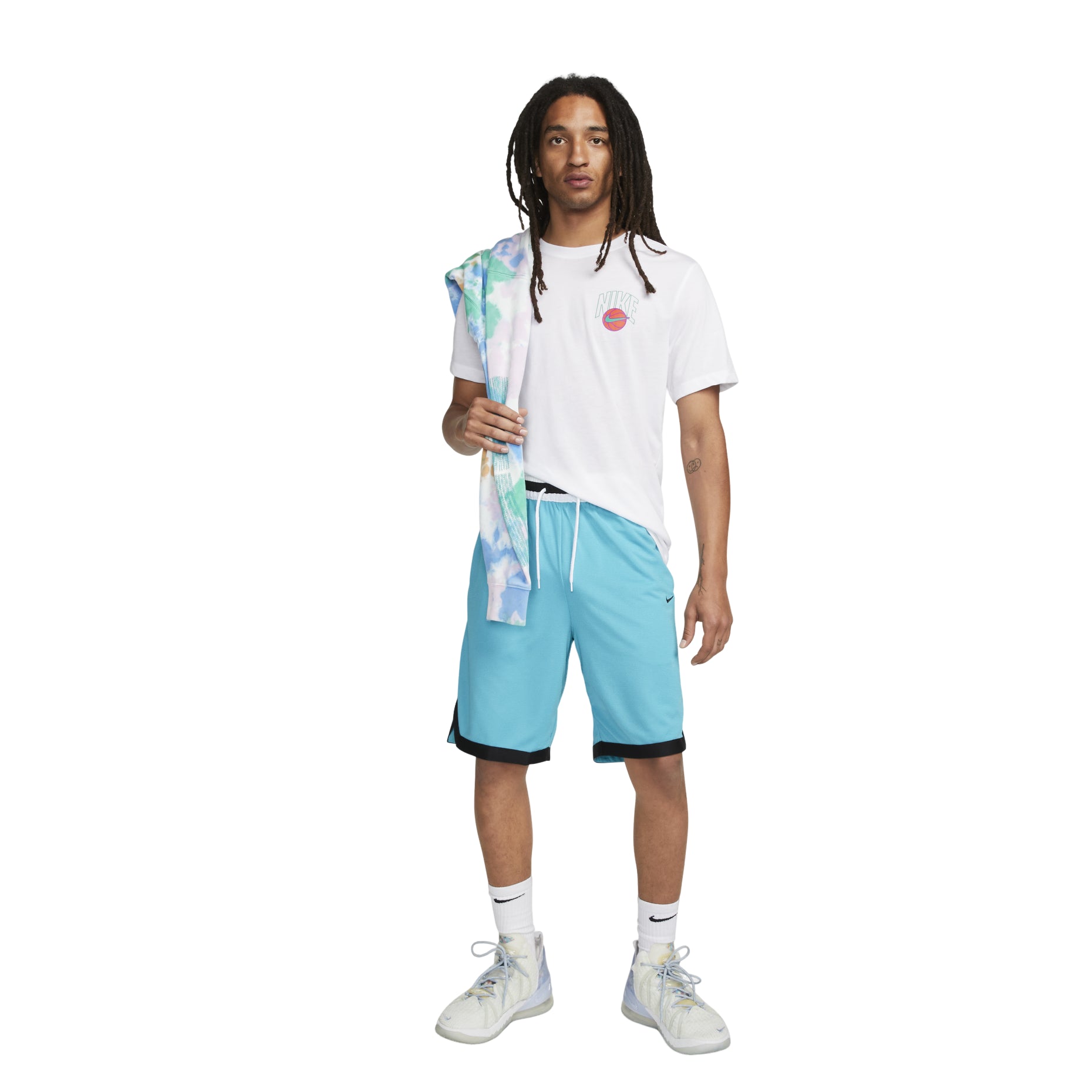 Nike Dri-FIT Basketball T-Shirt 'White' FJ2347-100