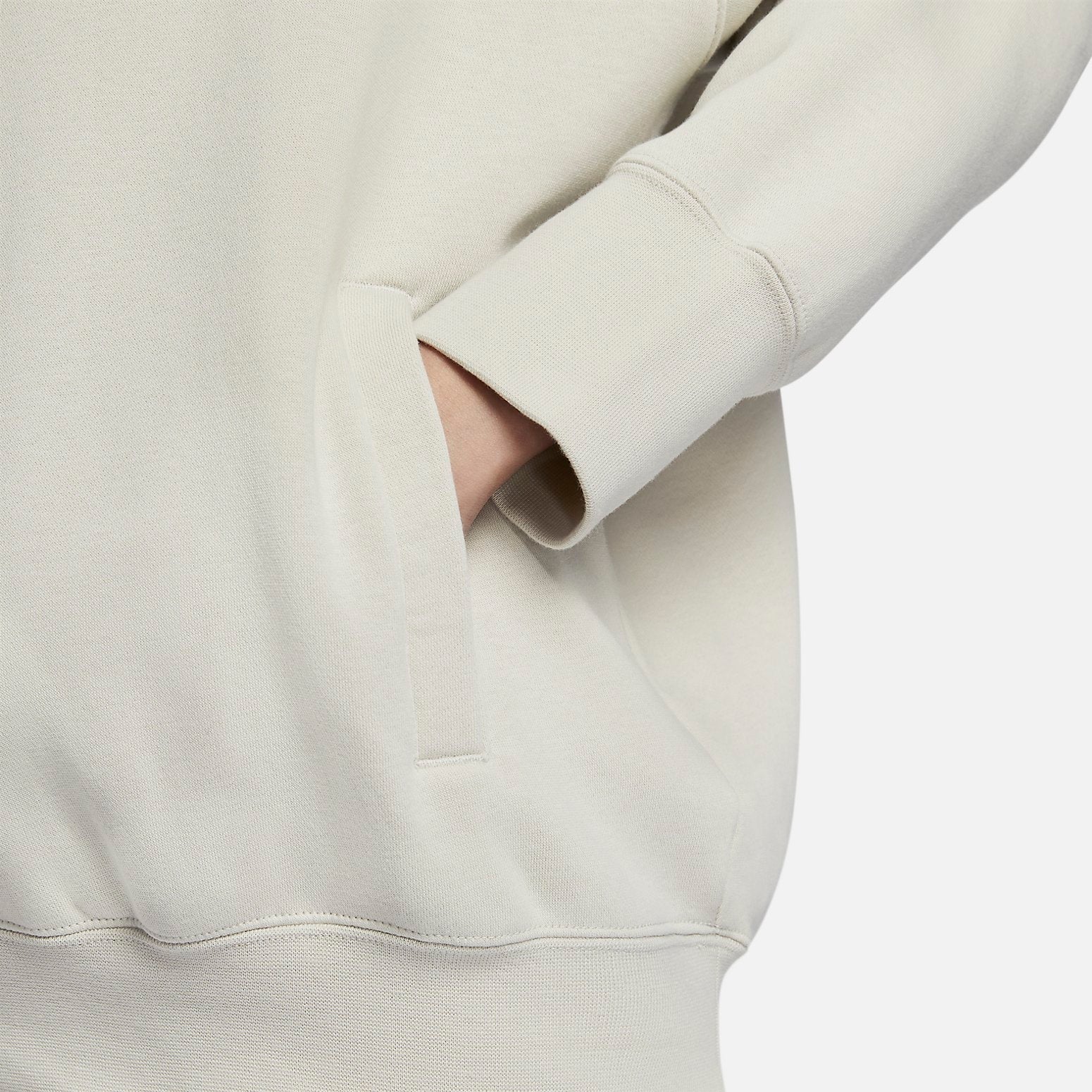 (WMNS) Nike Serena Williams Design Crew Fleece Pullover Hoodie 'Beige' FN1917-072