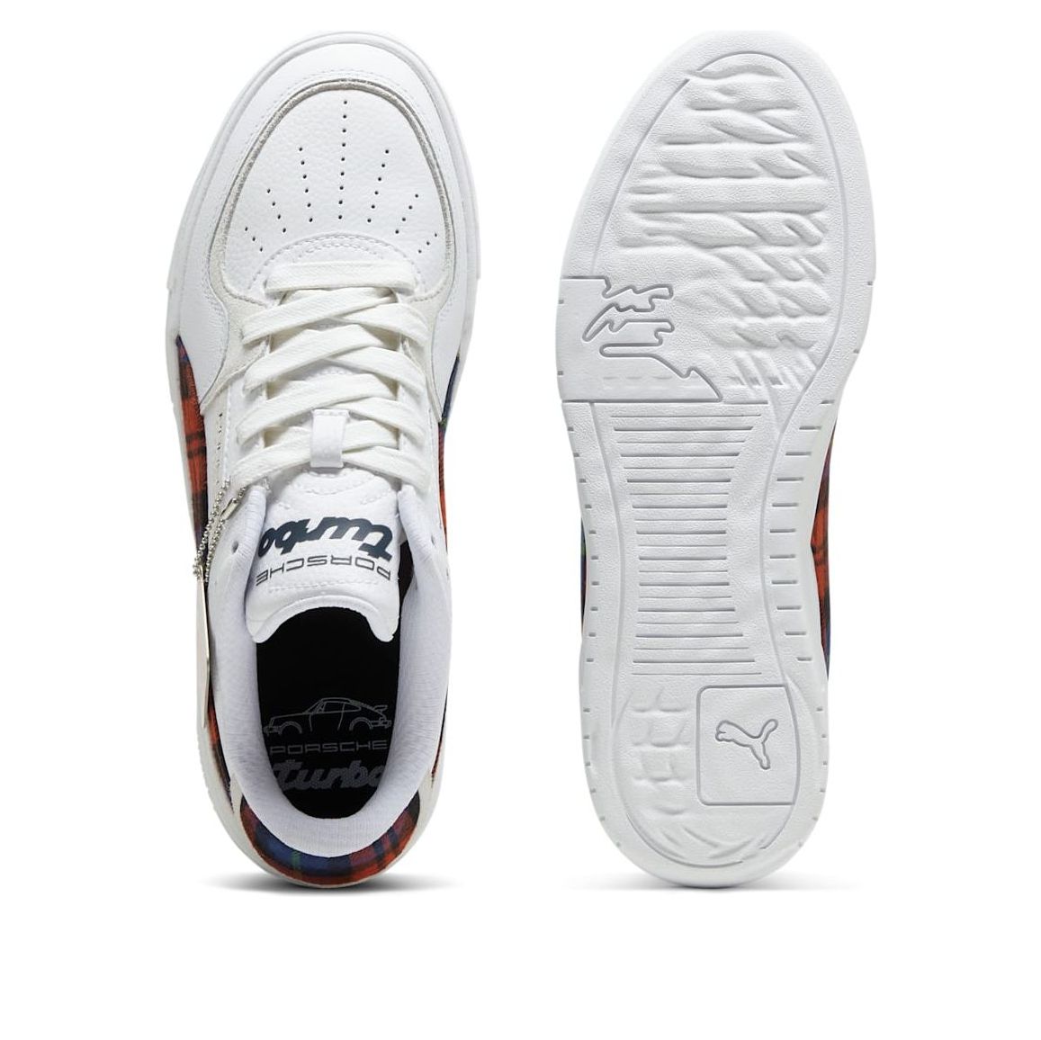 PUMA x Porsche Legacy CA Pro 'Tartan Formstrip White Redmazing' 308418-01
