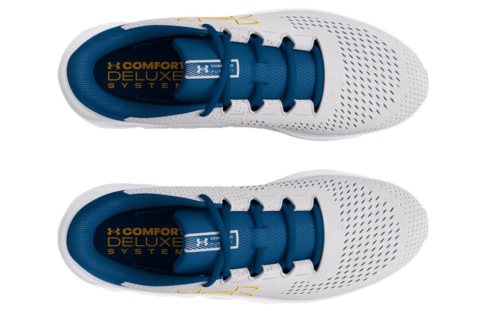 Under Armour Charged Pursuit 3 Big Logo Running Shoes 'Grey Teal' 3026518-100