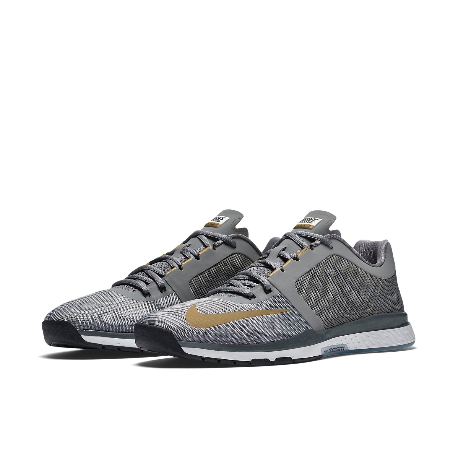 Nike Zoom Speed TR3 'Cool Grey Metallic Gold' 804401-070