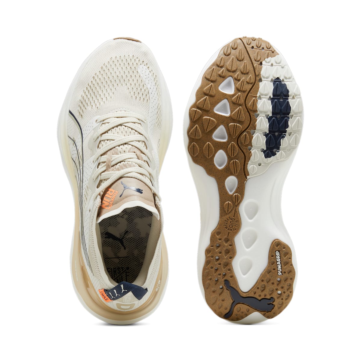 PUMA x First Mile ForeverRun Nitro 'Vapor Grey Club Navy' 379641-01