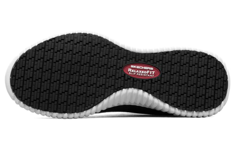 (WMNS) Skechers Cessnock Running Shoes Black/White 77260-BKW