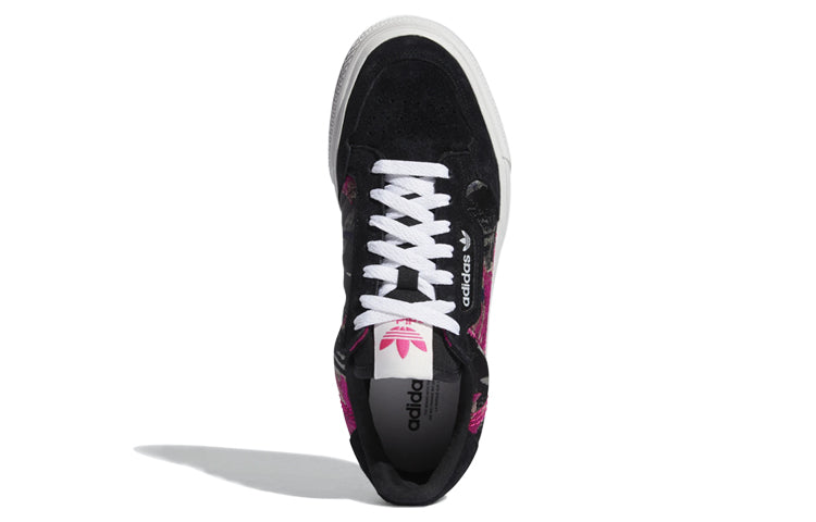 (WMNS) adidas Continental Vulc Floral Multi-Color 'Black Pink' EG2694