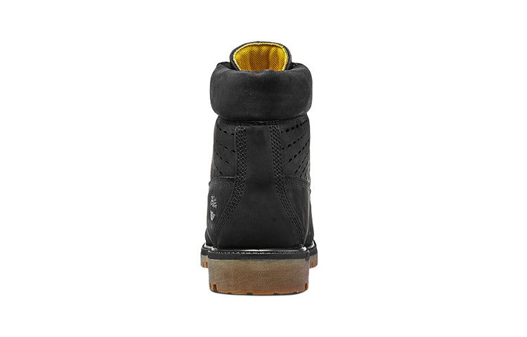 Timberland 6-Inch Premium Perforated Boot 'Black Nubuck' A1YN7