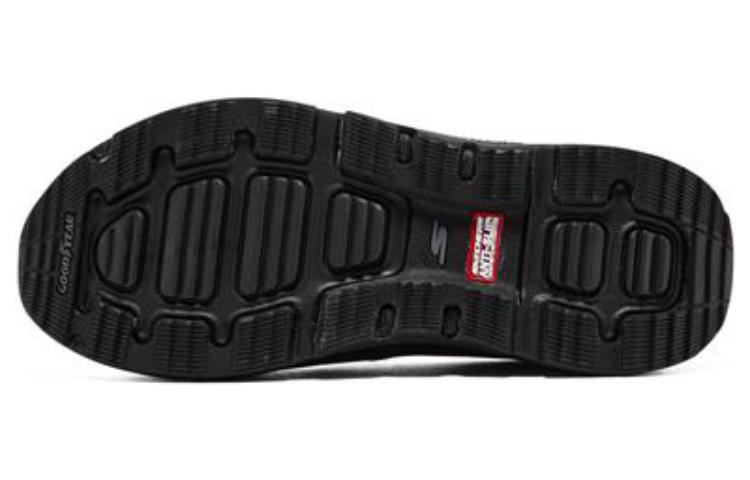 (WMNS) Skechers Go Walk Outdoors 'Mountain Vie - Pure Black' 124427-BBK
