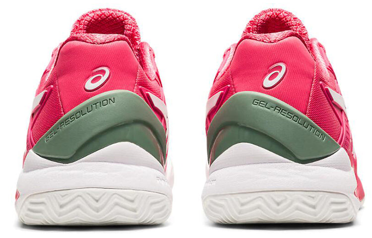 (WMNS) ASICS Gel Resolution 8 Clay 'Pink Cameo White' 1042A070-702