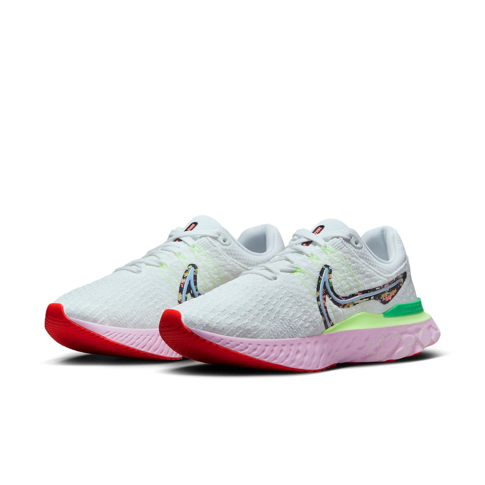 (WMNS) Nike React Infinity Run Flyknit 3 'Confetti' FD0877-100