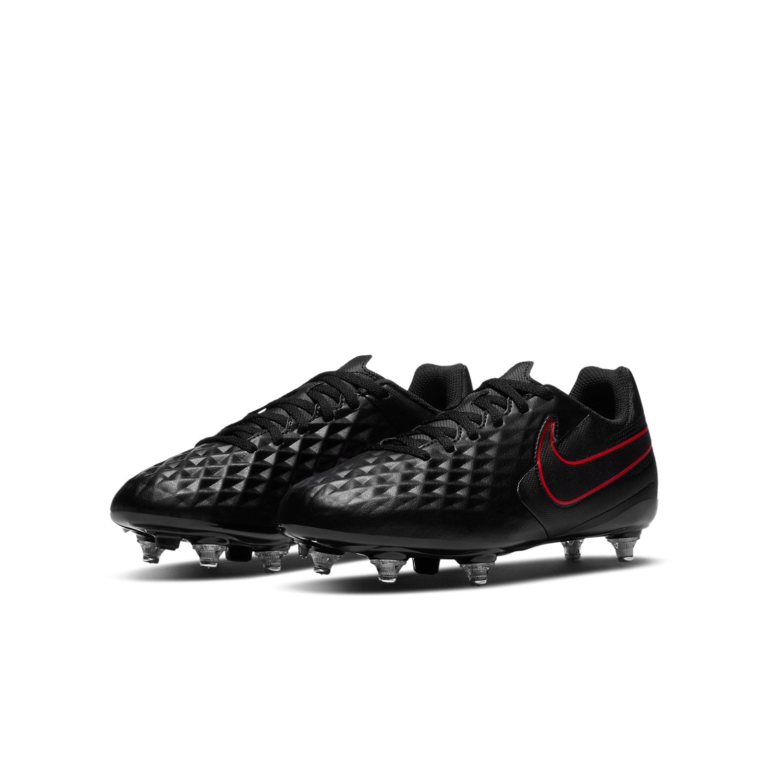 (GS) Nike Jr. Tiempo Legend 8 Club SG Soft Ground 'Black Red' CJ6235-060