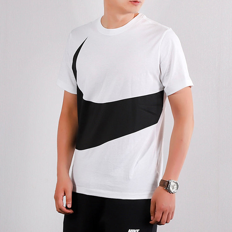 Nike Sportswear Swoosh Large Short Sleeve White CW4305-103