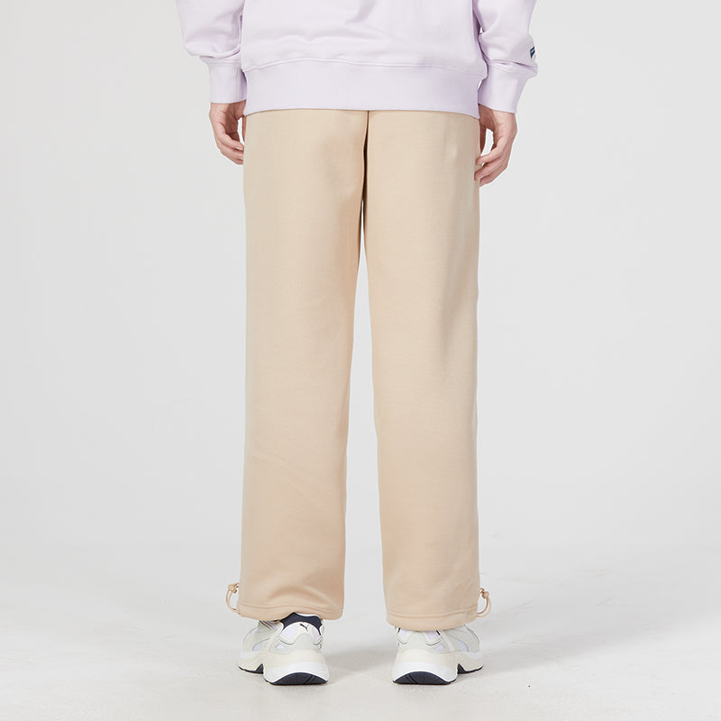 PUMA Team Badge Straight-leg Pants 'Beige' 677376-67