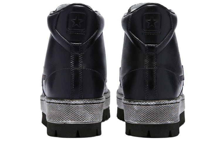 Converse Unisex Trek Pro Leather Sneakers Black/Grey 172917C