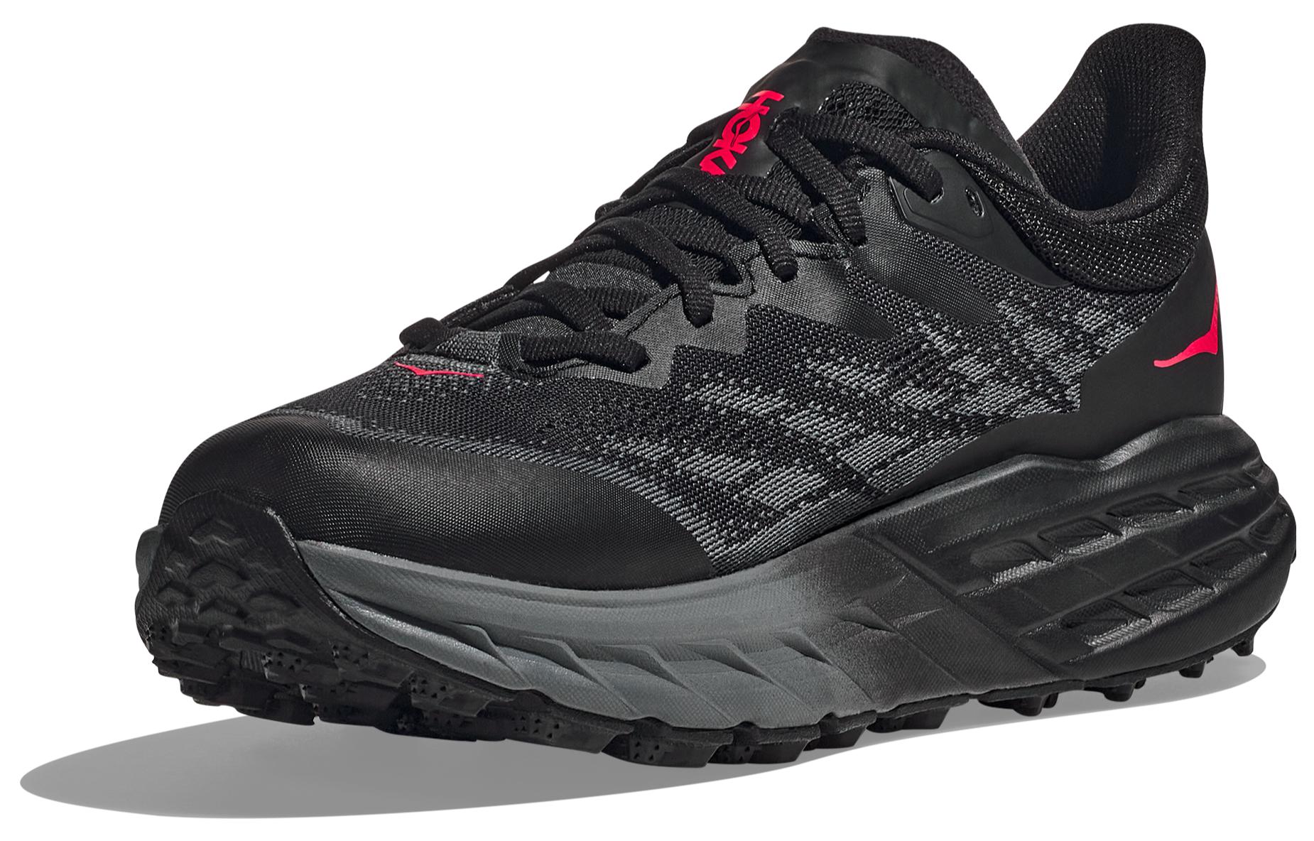 (WMNS) HOKA ONE ONE Speedgoat 5 GORE-TEX 'Black Red' 1127913-BBLC