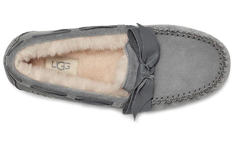 (WMNS) UGG Dakota Leather Bow 'Blue Grey' 1118914-GYS
