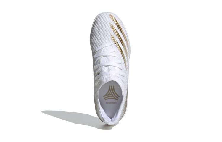 (PS) adidas X Ghosted.3 IN 'White Metallic Gold Melange' EG8225